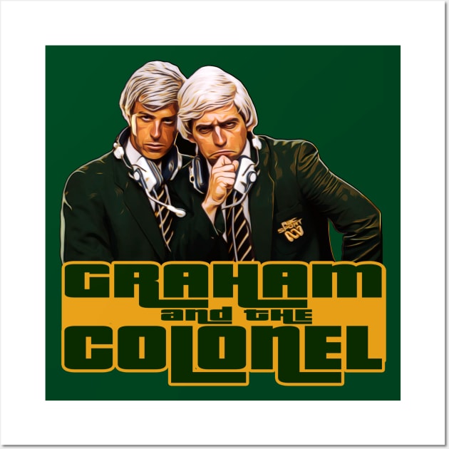 Retro Oz TV - The Late Show - GRAHAM & THE COLONEL Wall Art by OG Ballers